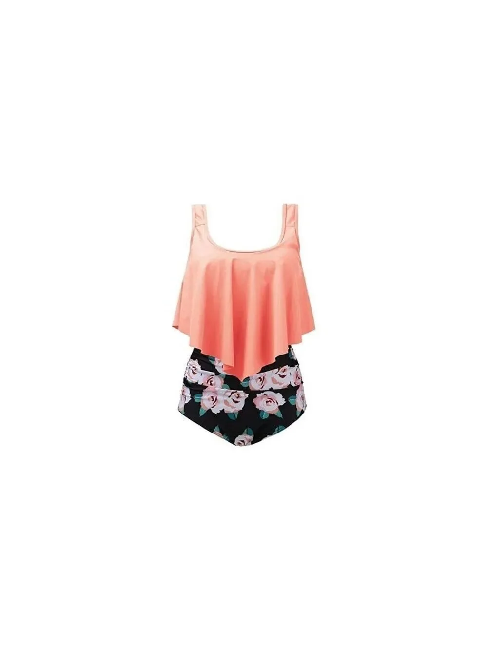 ✨ Summer Mae Swimsuit Flounce Top High Waist **READ SIZE**